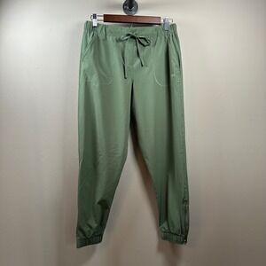 Albion Fit Olive Green Joggers Women's Small Drawstring‎ Lightweight Pants